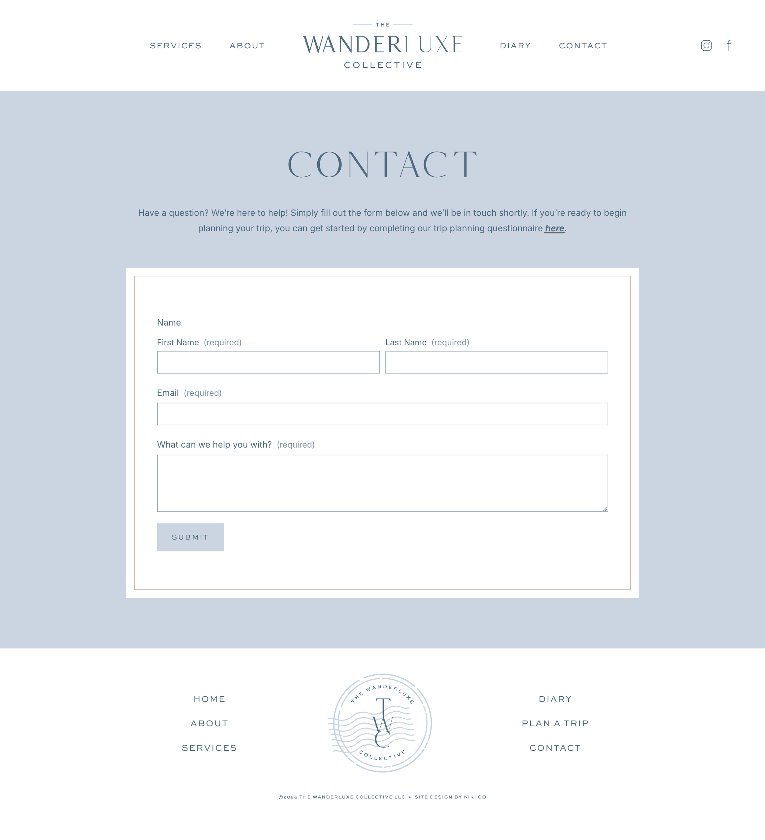 Travel Branding and Squarespace Website Design