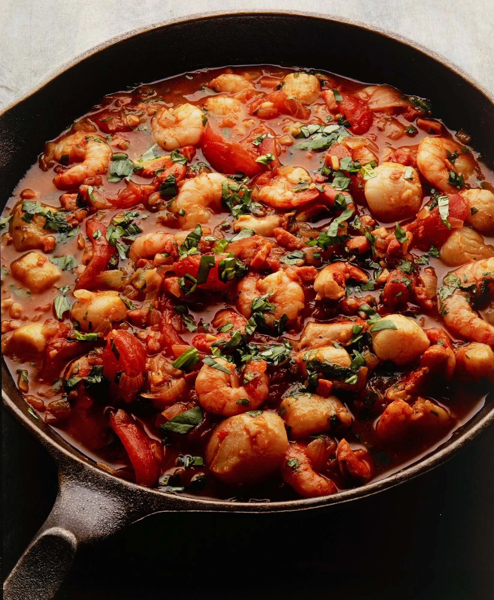 Prawns And Peppers In Frying Pan.jpg