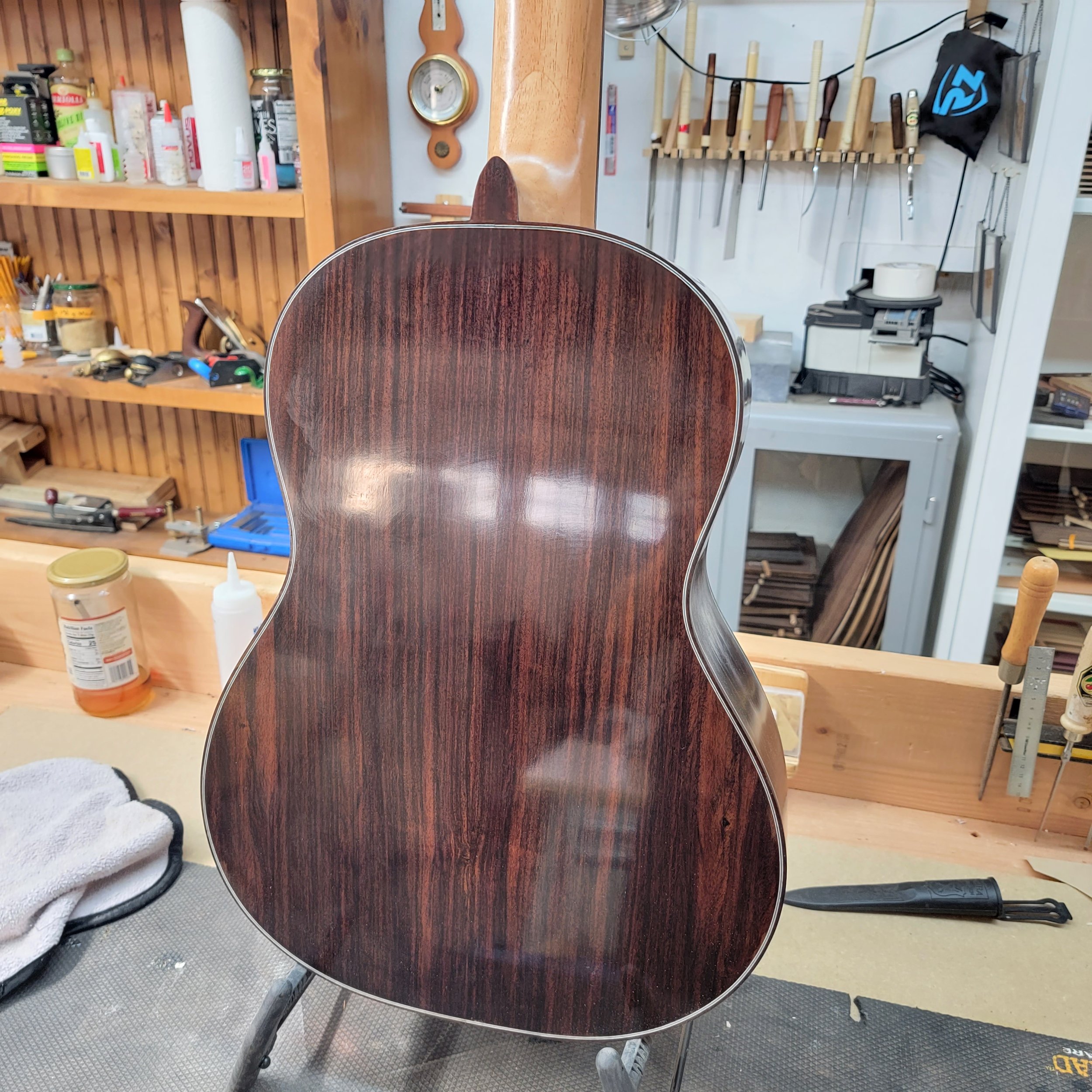 Indian Rosewood Back and sides.