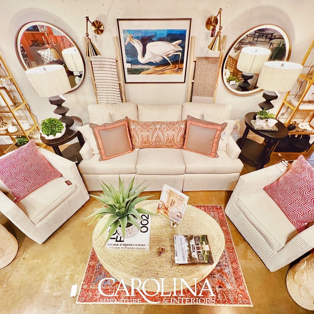 When you walk our 25,000 sqft Greenville Showroom, you&rsquo;ll become fully immersed in the Carolina Furniture &amp; Interiors experience. 

Come check out our Greenville Showroom or give us a call 📱 864-963-9536 and chat with one of our sales/ des