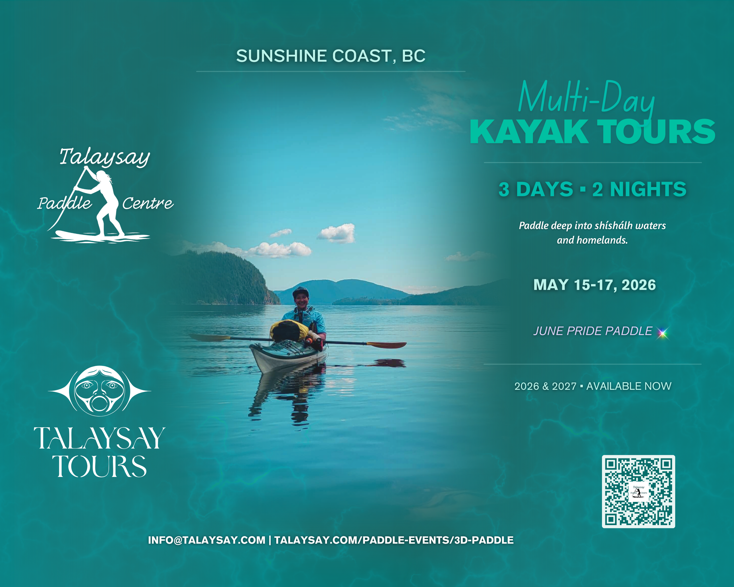 MAY: 3 Day Multi-Day Guided Paddle Tour