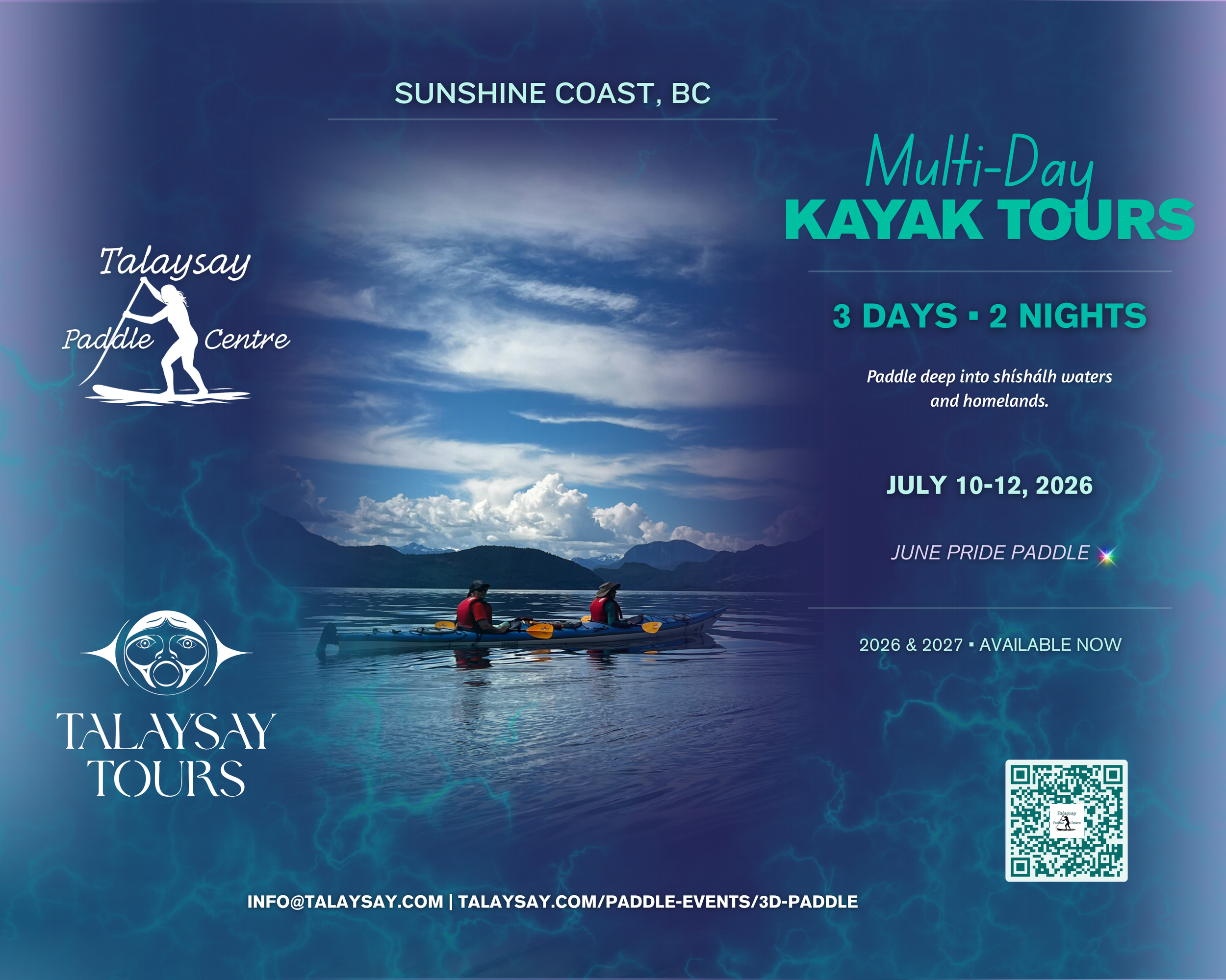 JULY: 3 Day Multi-Day Guided Paddle Tour