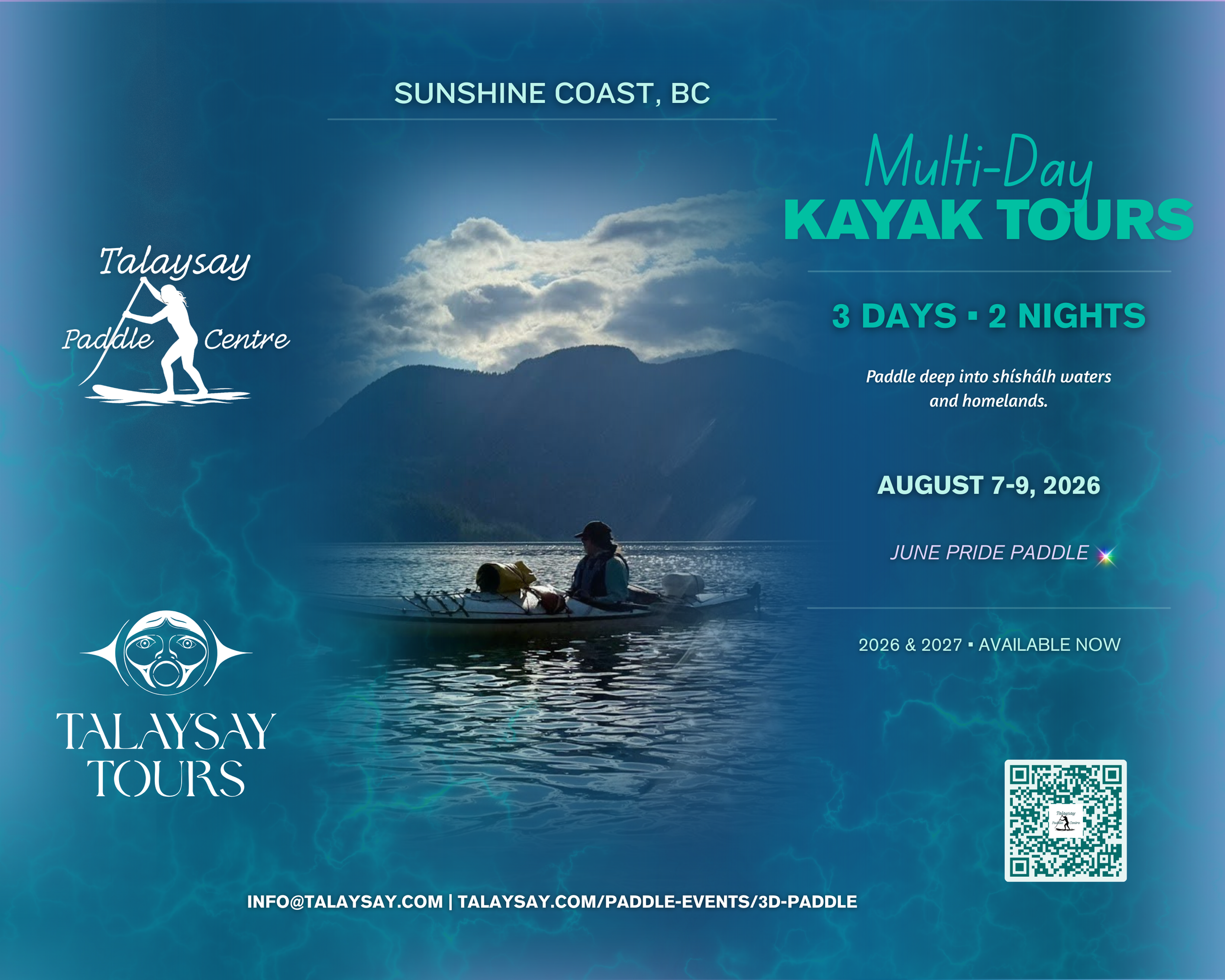 AUGUST: 3 Day Multi-Day Guided Paddle Tour