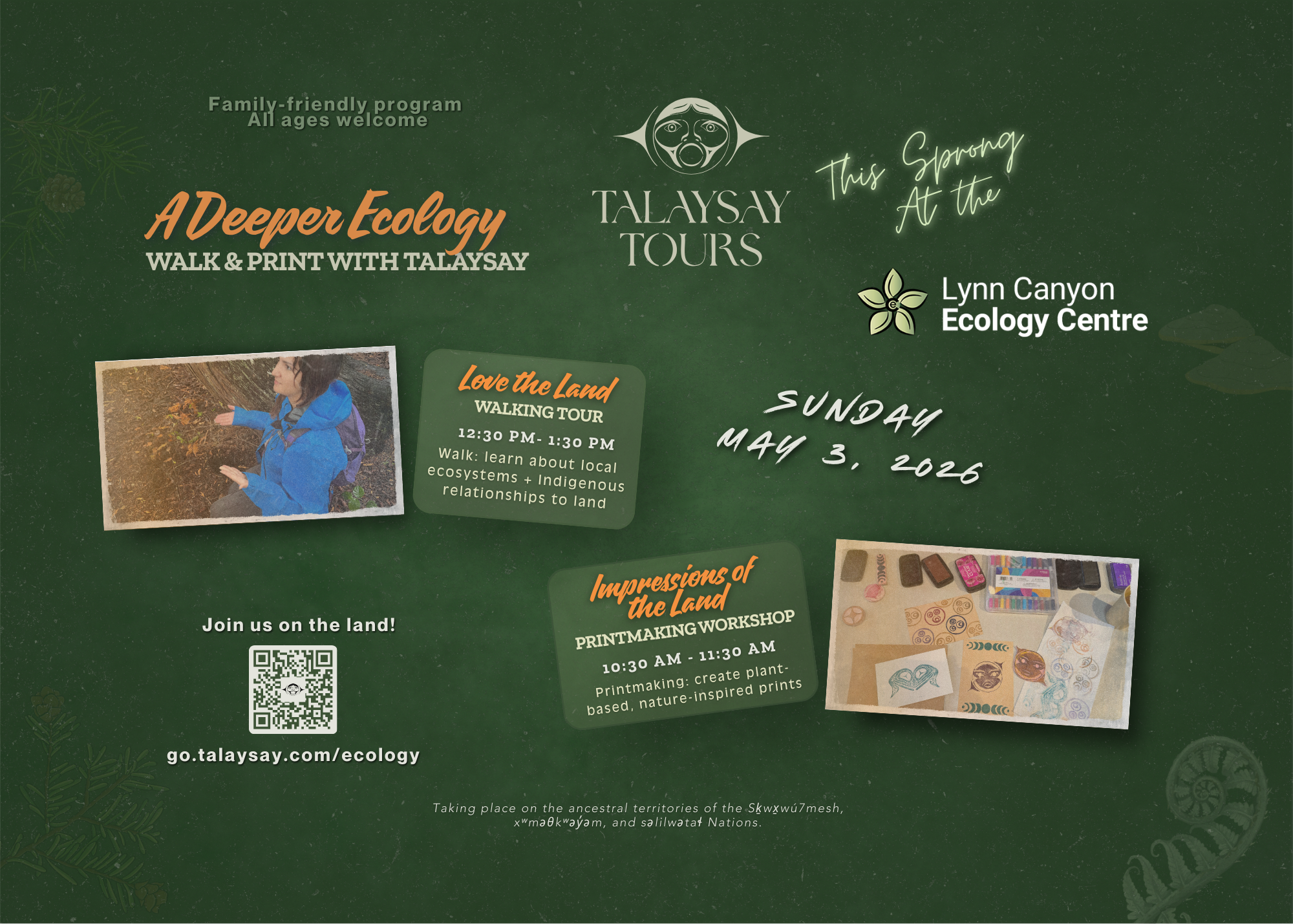 A Deeper Ecology: Walk & Print with Talaysay