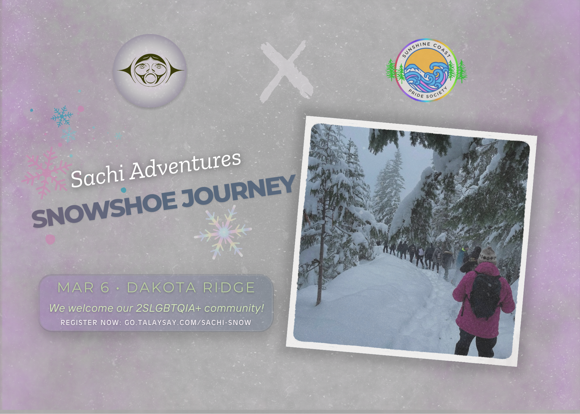 Sachi Adventures: Snowshoe Journey