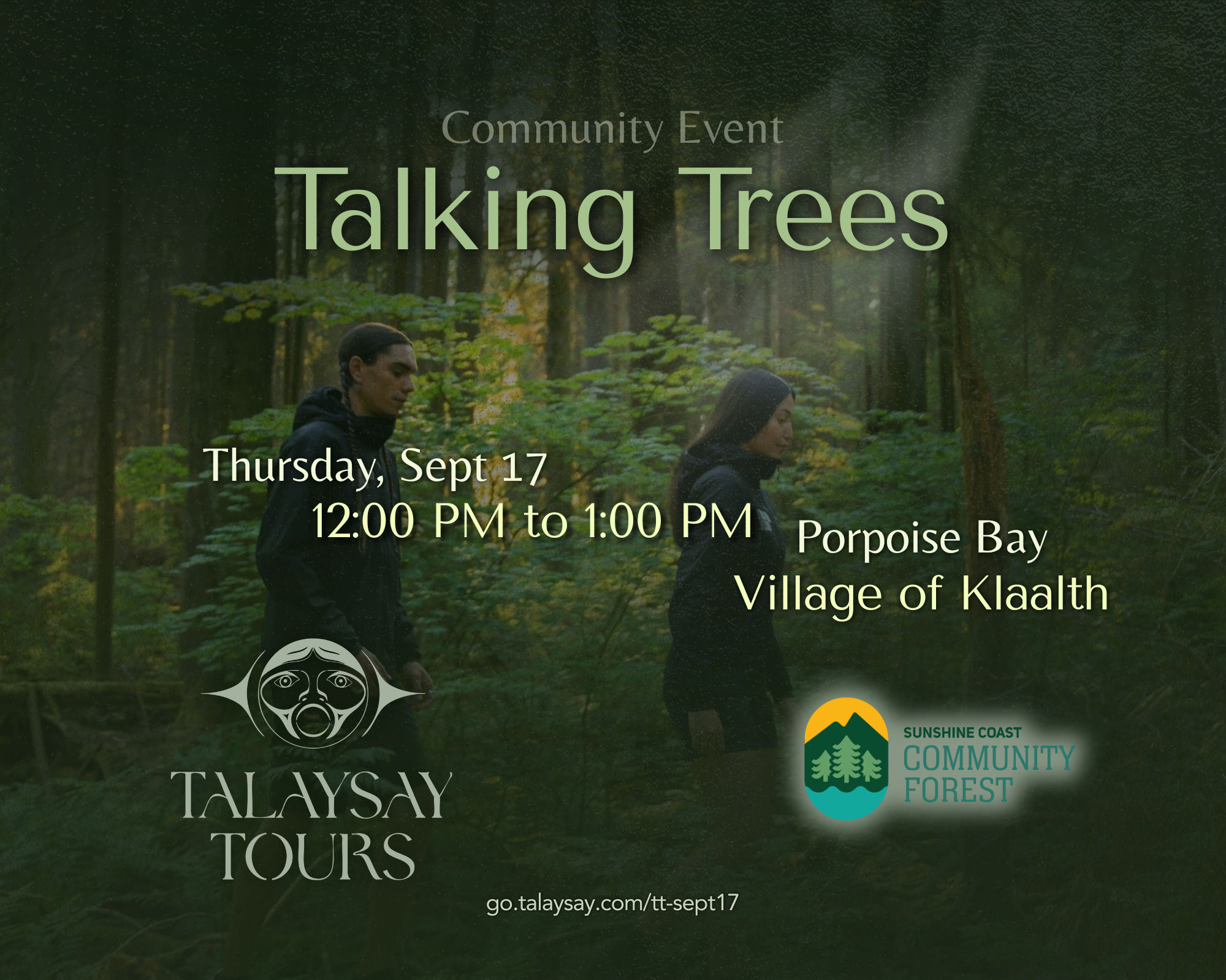 Sept 17 - Talking Trees