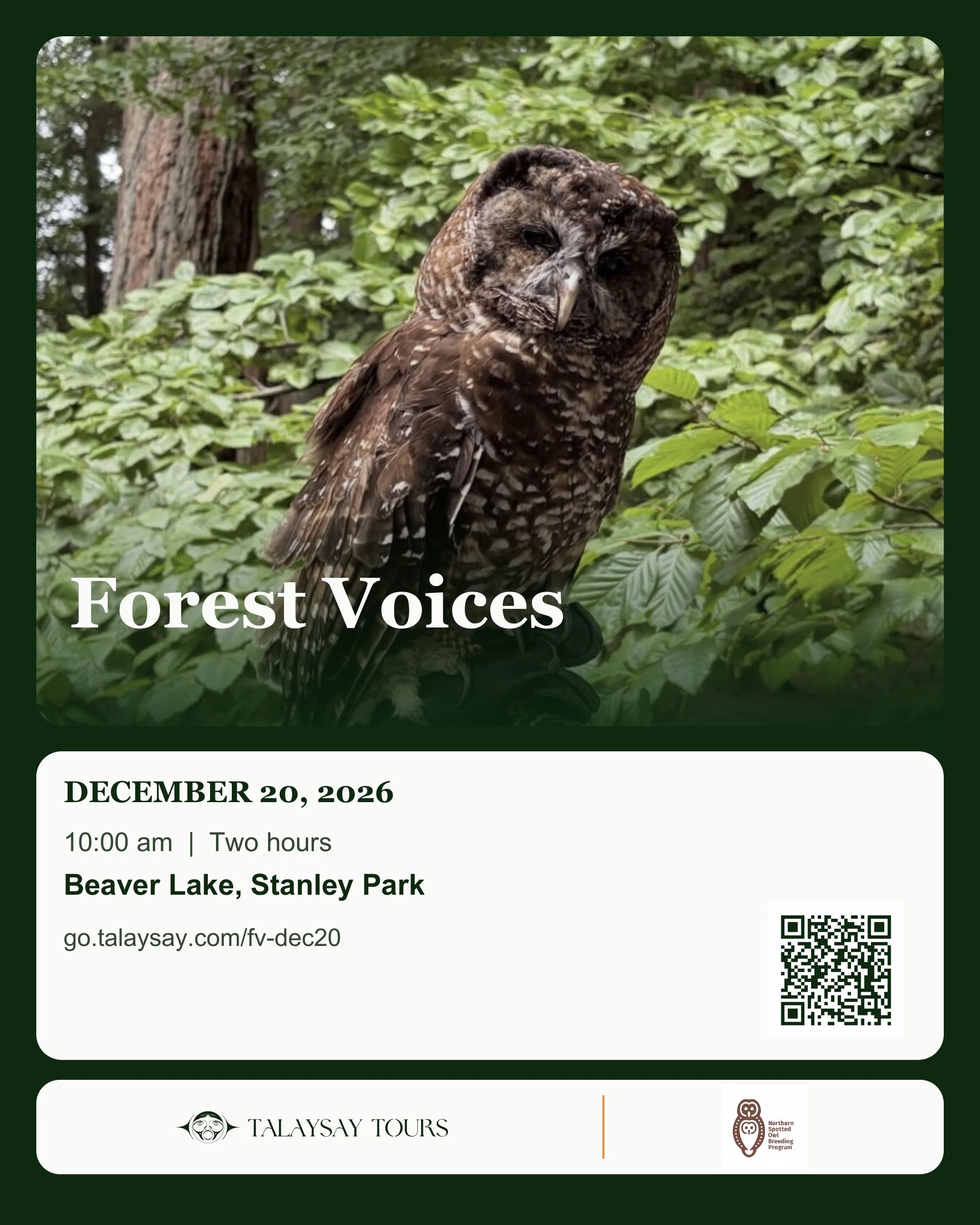 Forest Voices - Dec 20