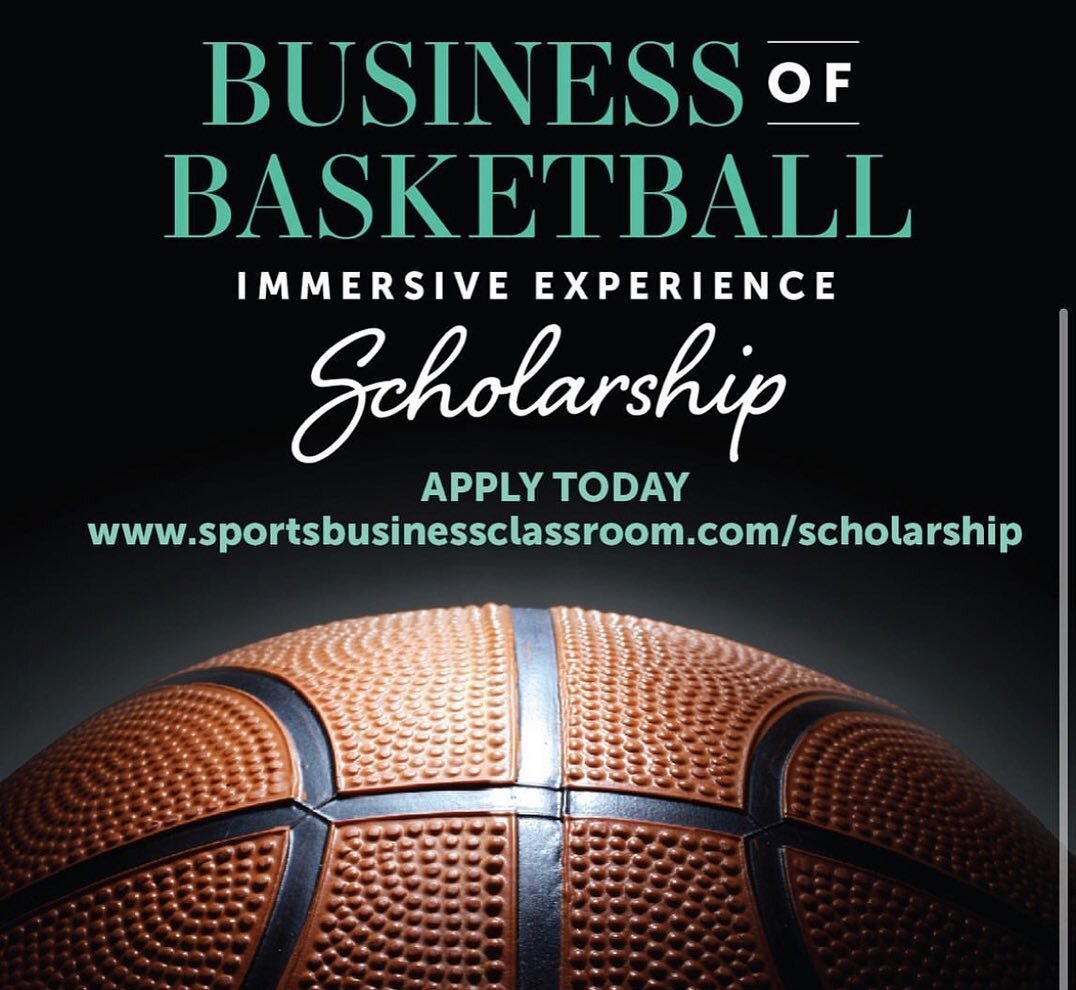 We are excited to partner with @sportsbusinessclassroom again this summer to select one deserving female college student or recent grad to participate in Sports Business Classroom immersive business of basketball experience in Las Vegas during NBA Su