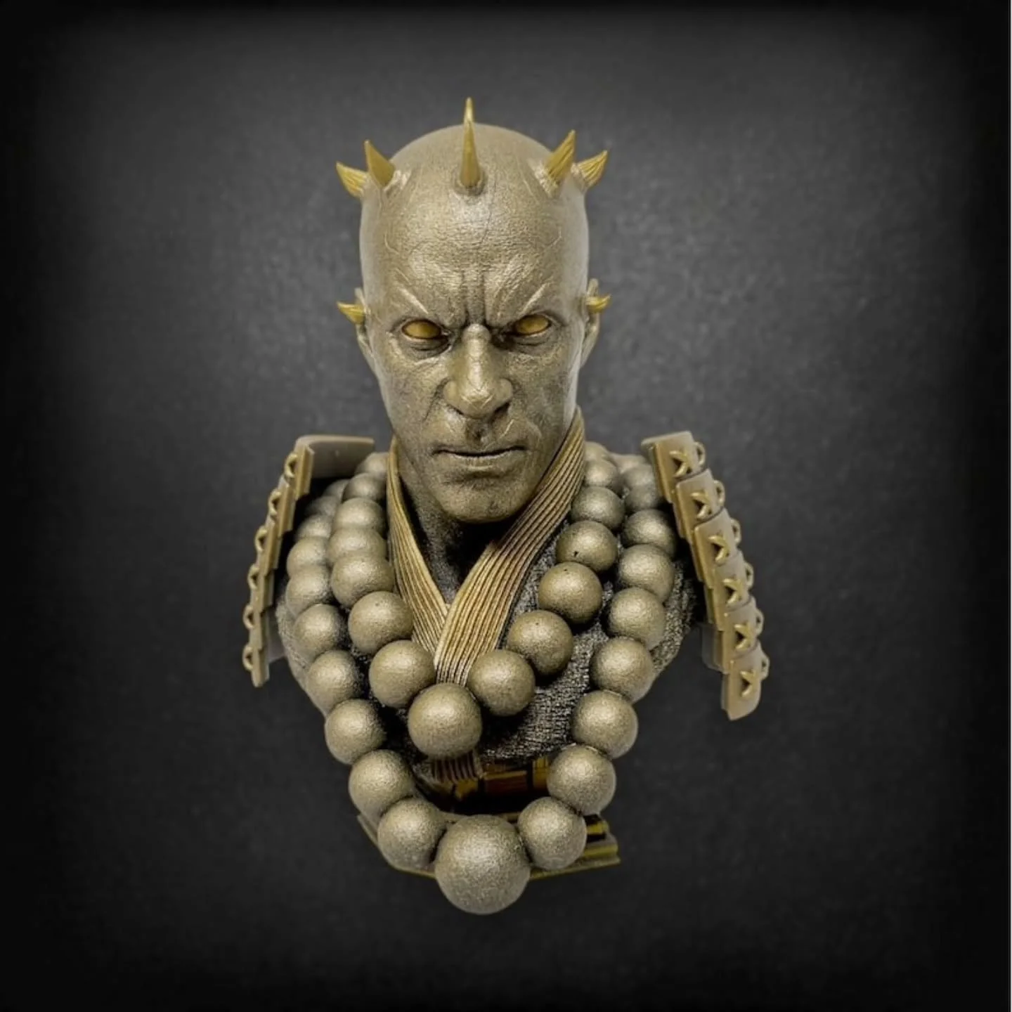 GOLD SERIES - 6" Samurai Darth Maul portrait! $59.99!

https://www.etsy.com/shop/DigitalChiselPrints
