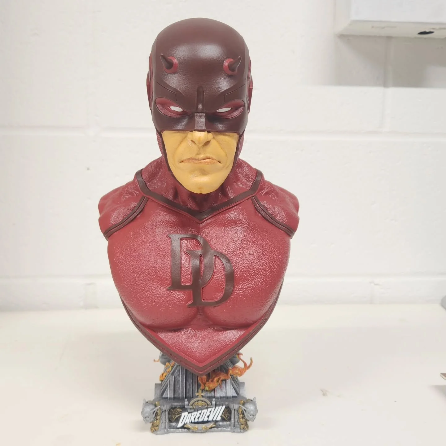 12" Daredevil portrait! 

#Daredevil #comics #marvel @3dwickedart @thatkevinsmith
