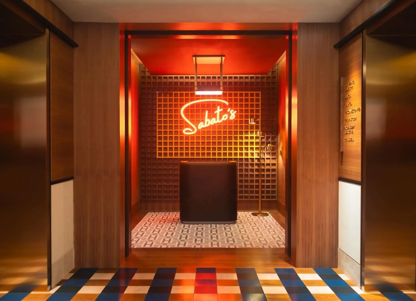 @sabatoskl opened today.

We&rsquo;ve positioned this as a &lsquo;1970s Disco Red Sauce Revival&rsquo; and it&rsquo;s the last of the four venues at Kimpton Naluria Kuala Lumpur. This hotel was the first project we signed under LEVELS, back in Januar