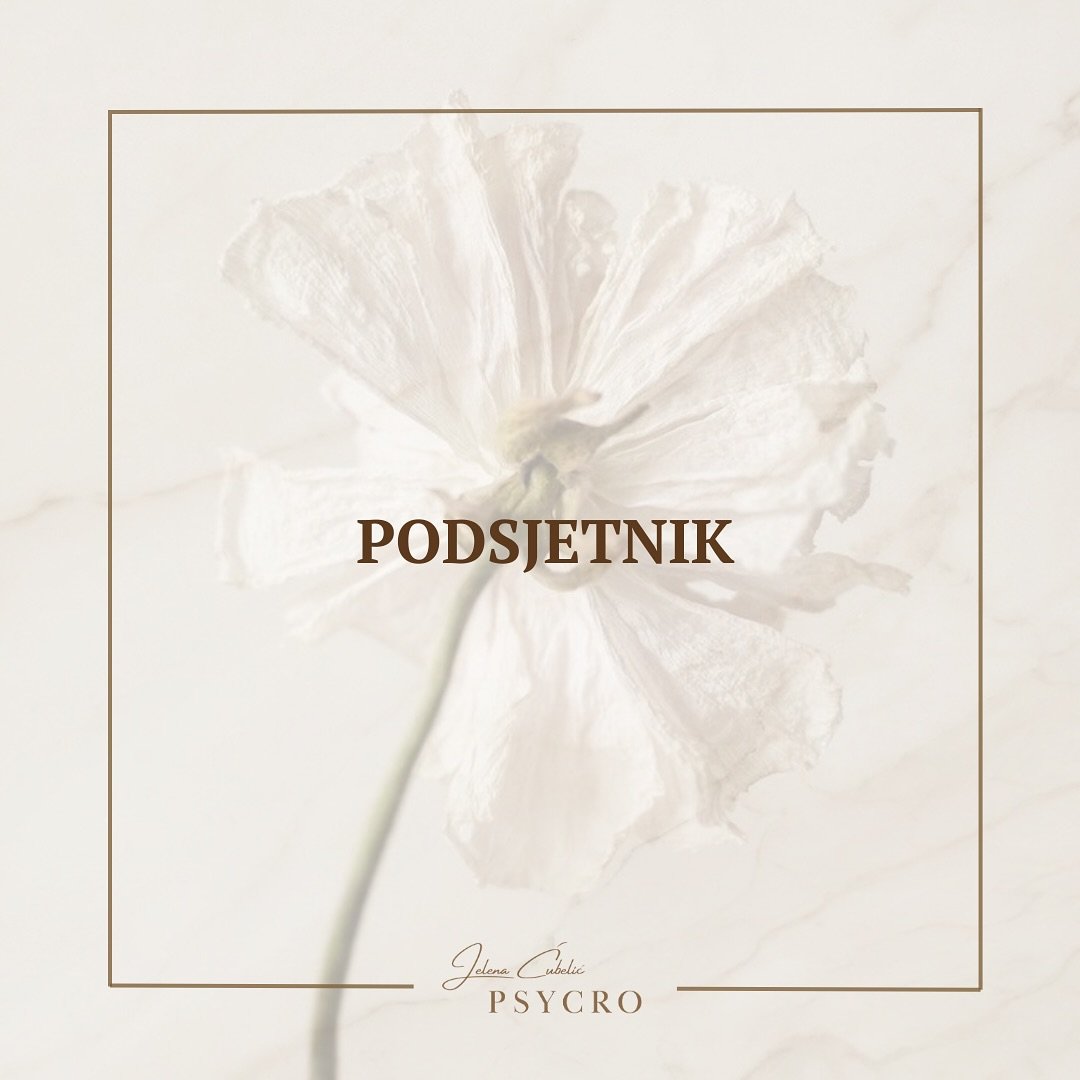 Podsjetnik 💭