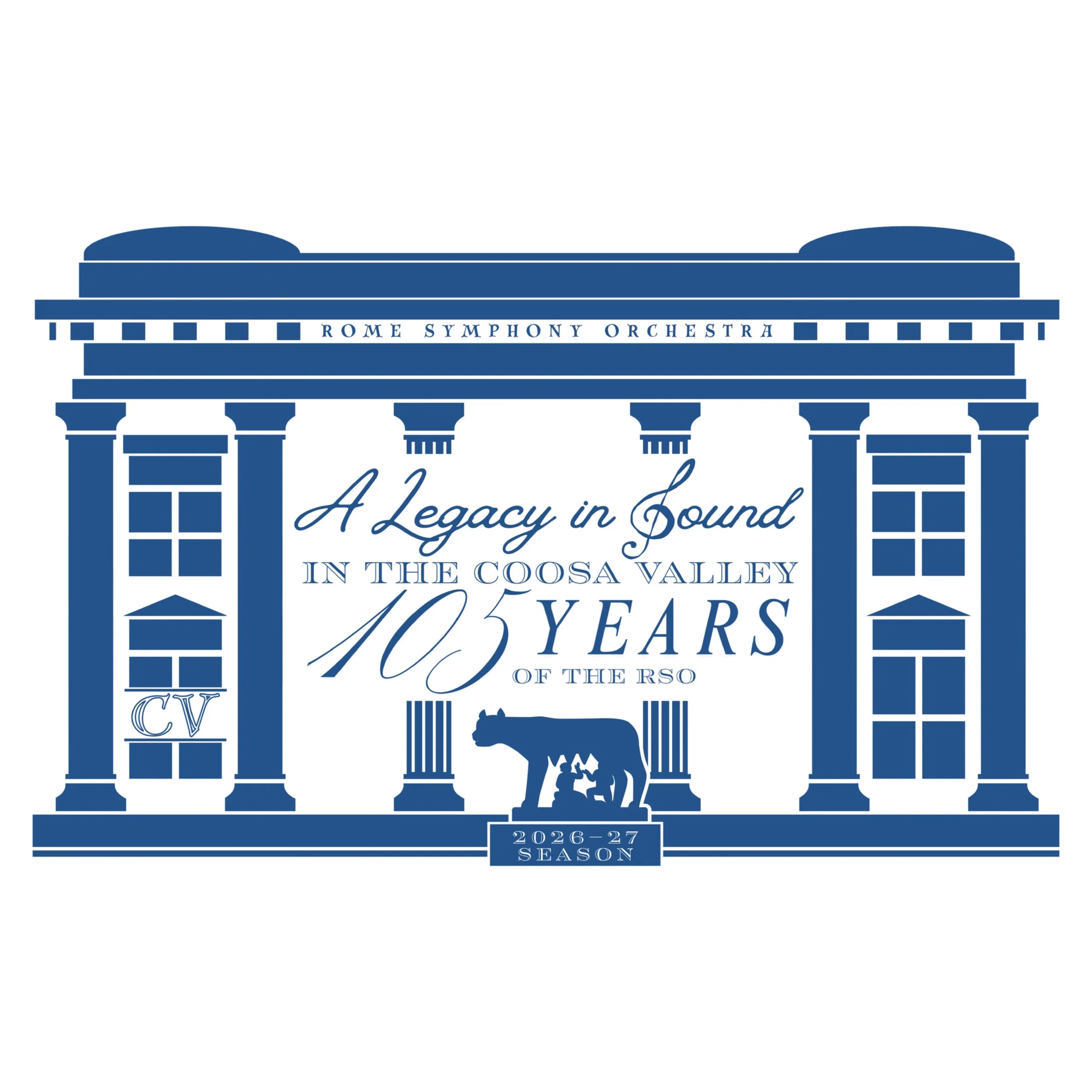 RSO A Legacy in Sound 2026-27 season logo