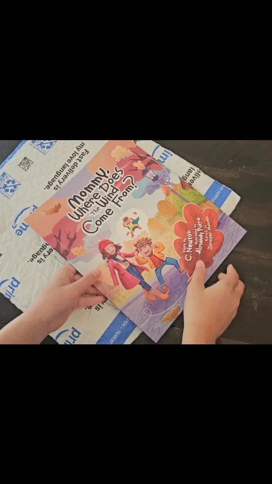 📦✨ Unboxing magic!
Watching my daughter unwrap "Mommy, Where Does the Wind Come From?" was everything. 💛
From imagination to printed pages... this book has been a journey of love, wind, and wonder.
Now it’s real. Now it’s the
