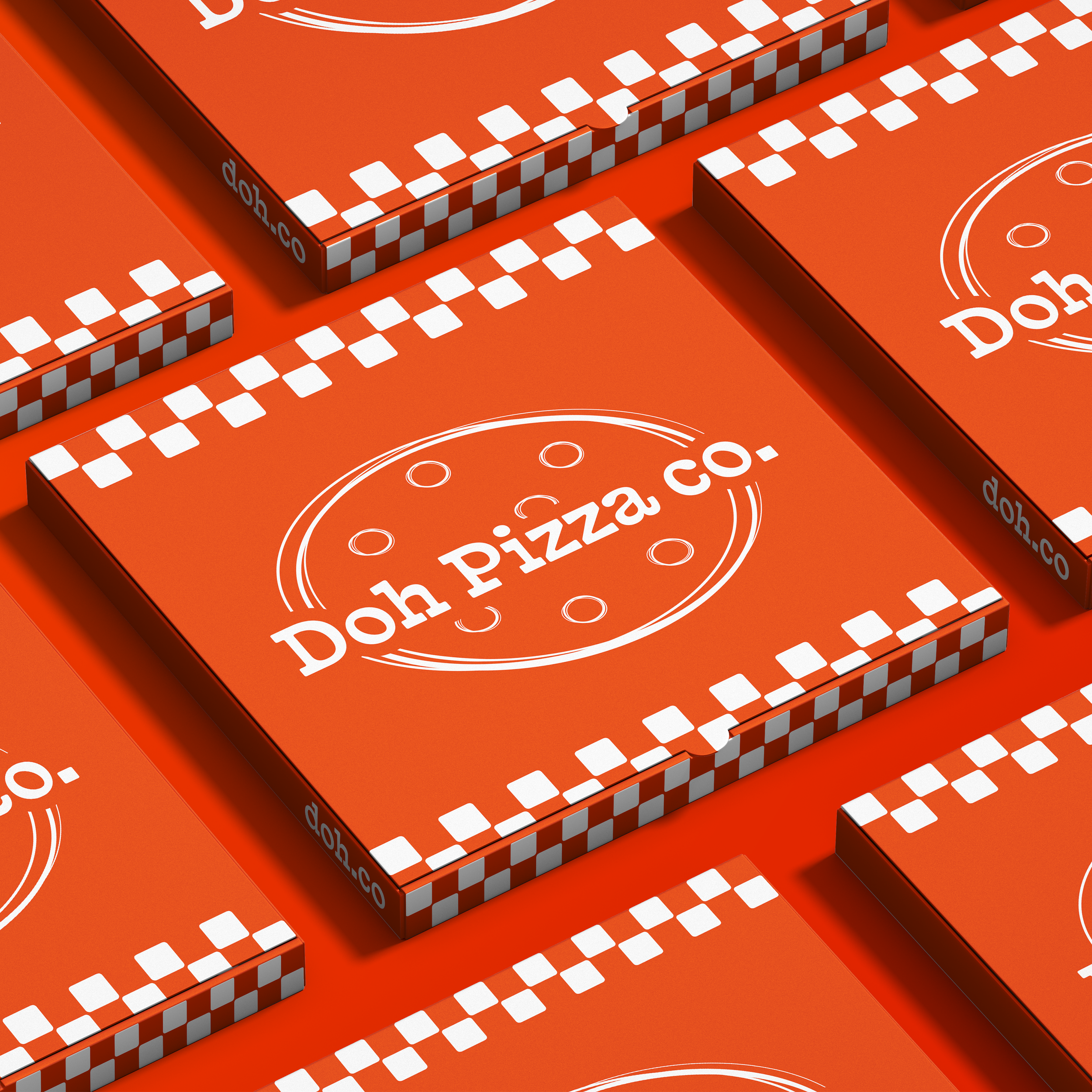 Doh Pizza Co Pizza Box