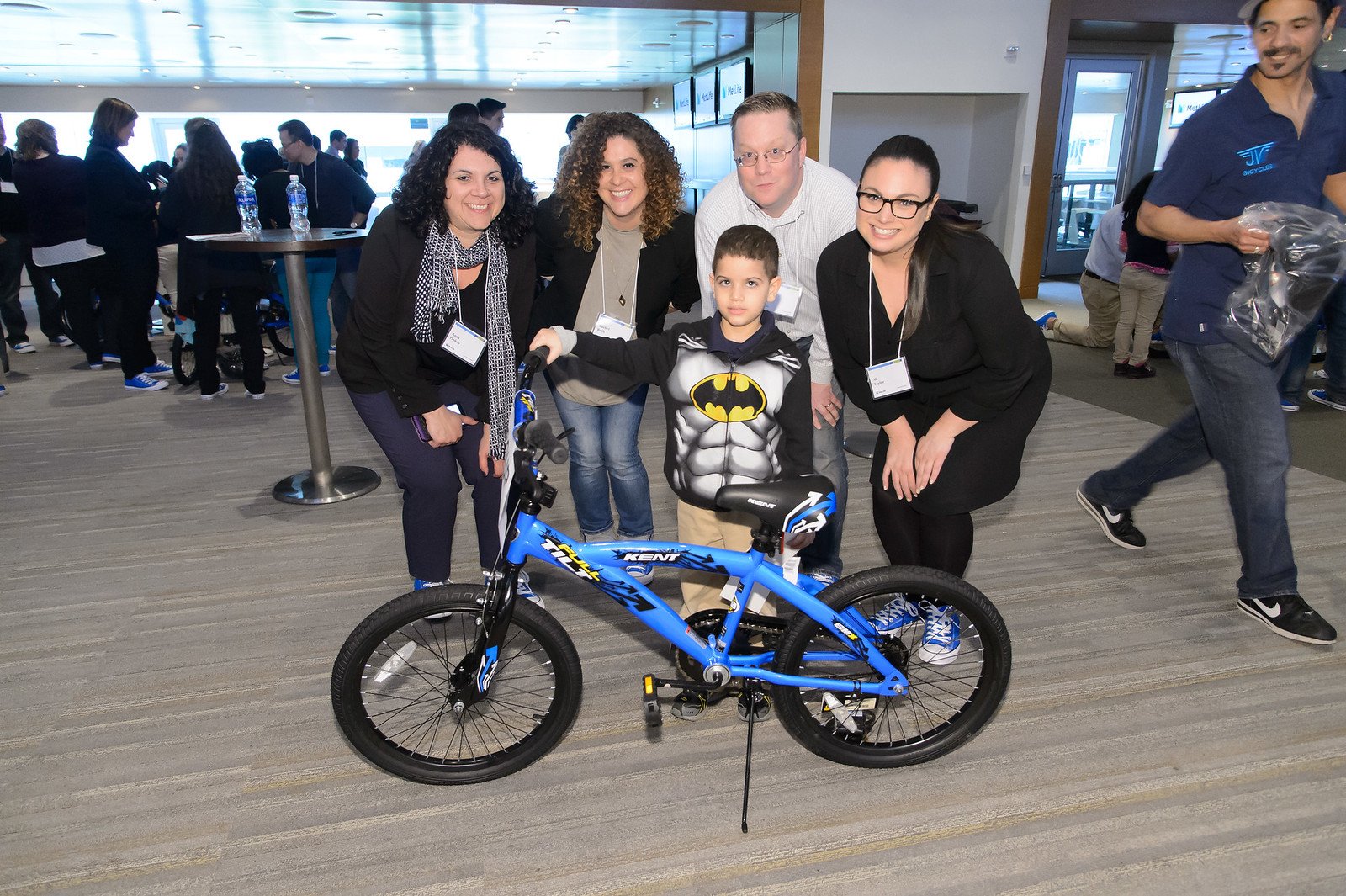MetLife Gifts Bikes to Charity