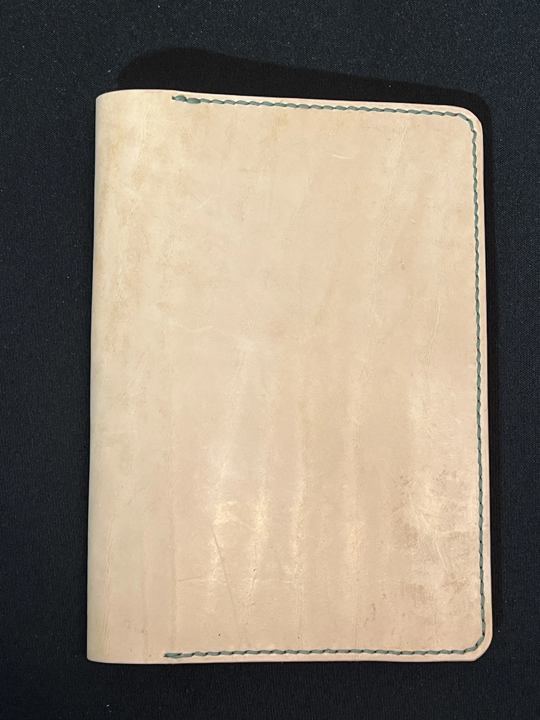Full-Grain Veg-Tanned Leather Journal Cover – Natural