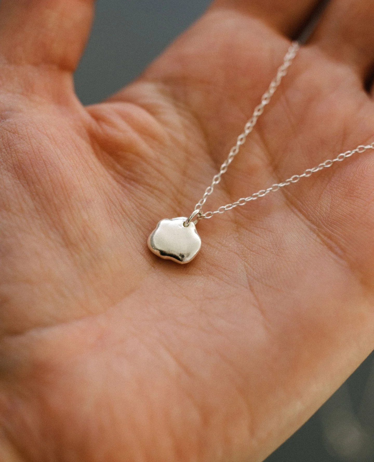 The tiny cloud necklace ☁️