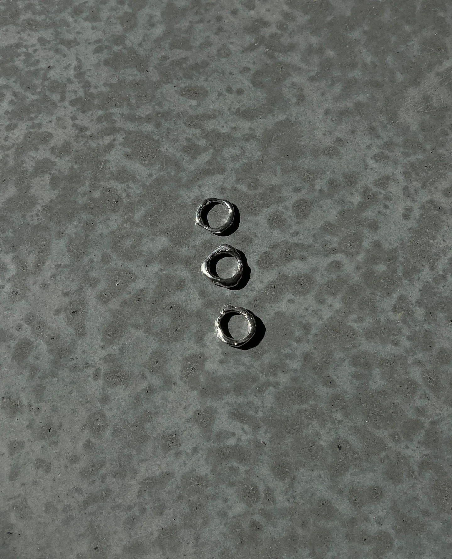 A few silver rings. All on the website!