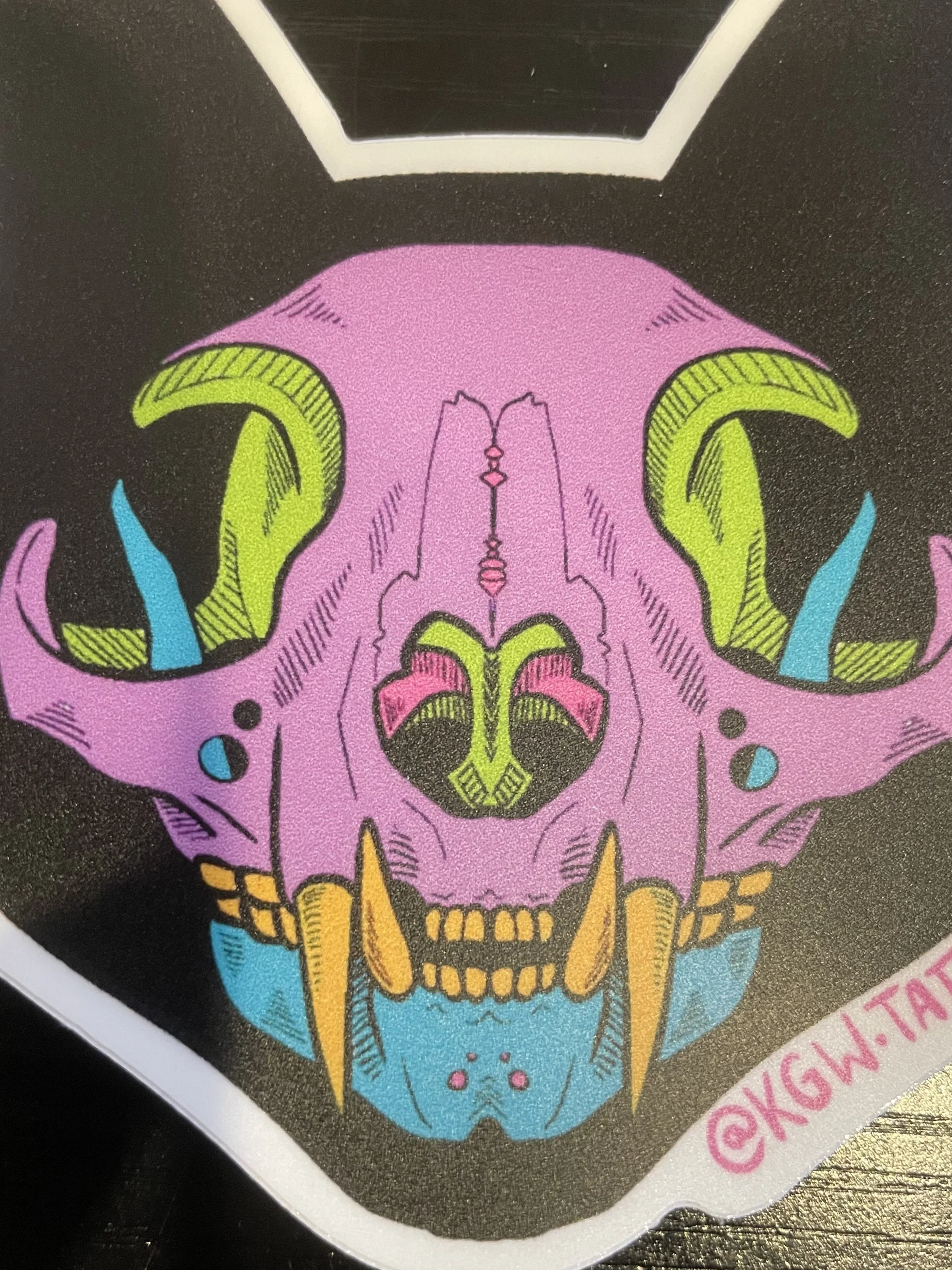 Death Sticker Death in Color Sticker Pack — Kayla Gohm Webster Tattoos