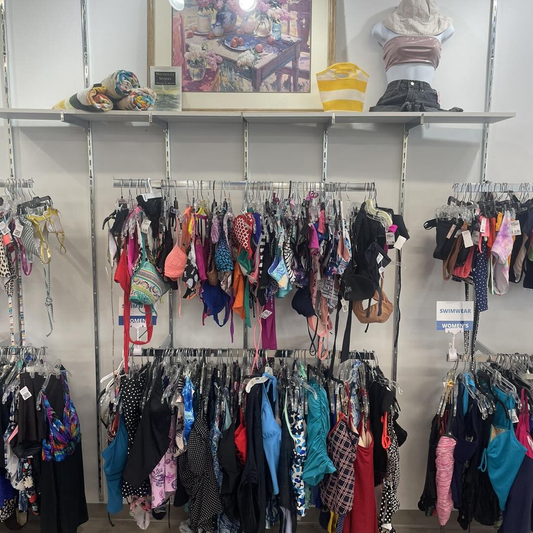 25% off Swimwear &amp; 50% off Yellow Tag Clothing

Monday (6/26) - Saturday (7/1)

*Cannot be combined with other offers or discounts. 

.
.
.
When you purchase, donate, or volunteer with any of our 7 thrift locations, you are directly supporting th