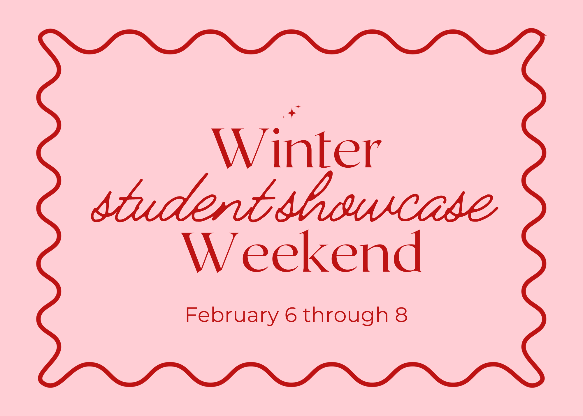 Winter Student Showcase