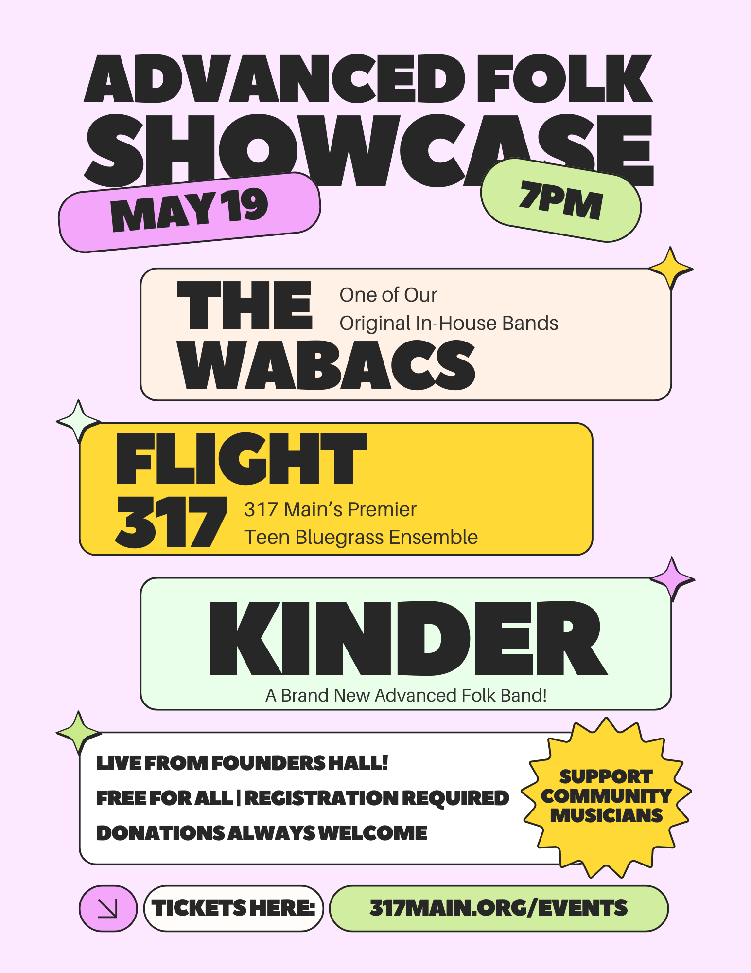 Advanced Folk Showcase