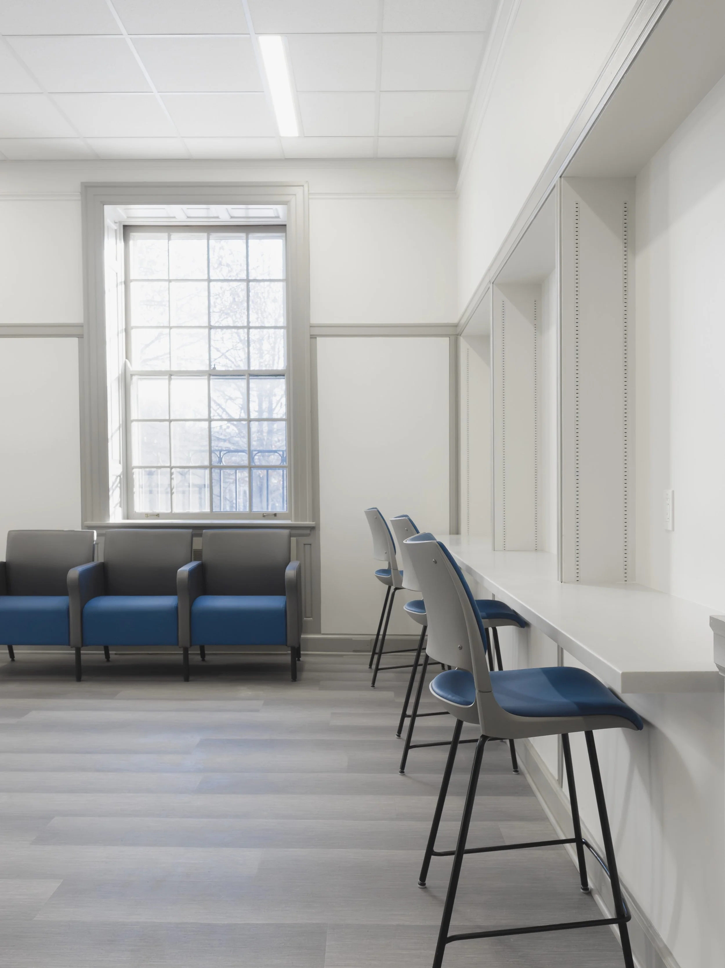 Waiting room.