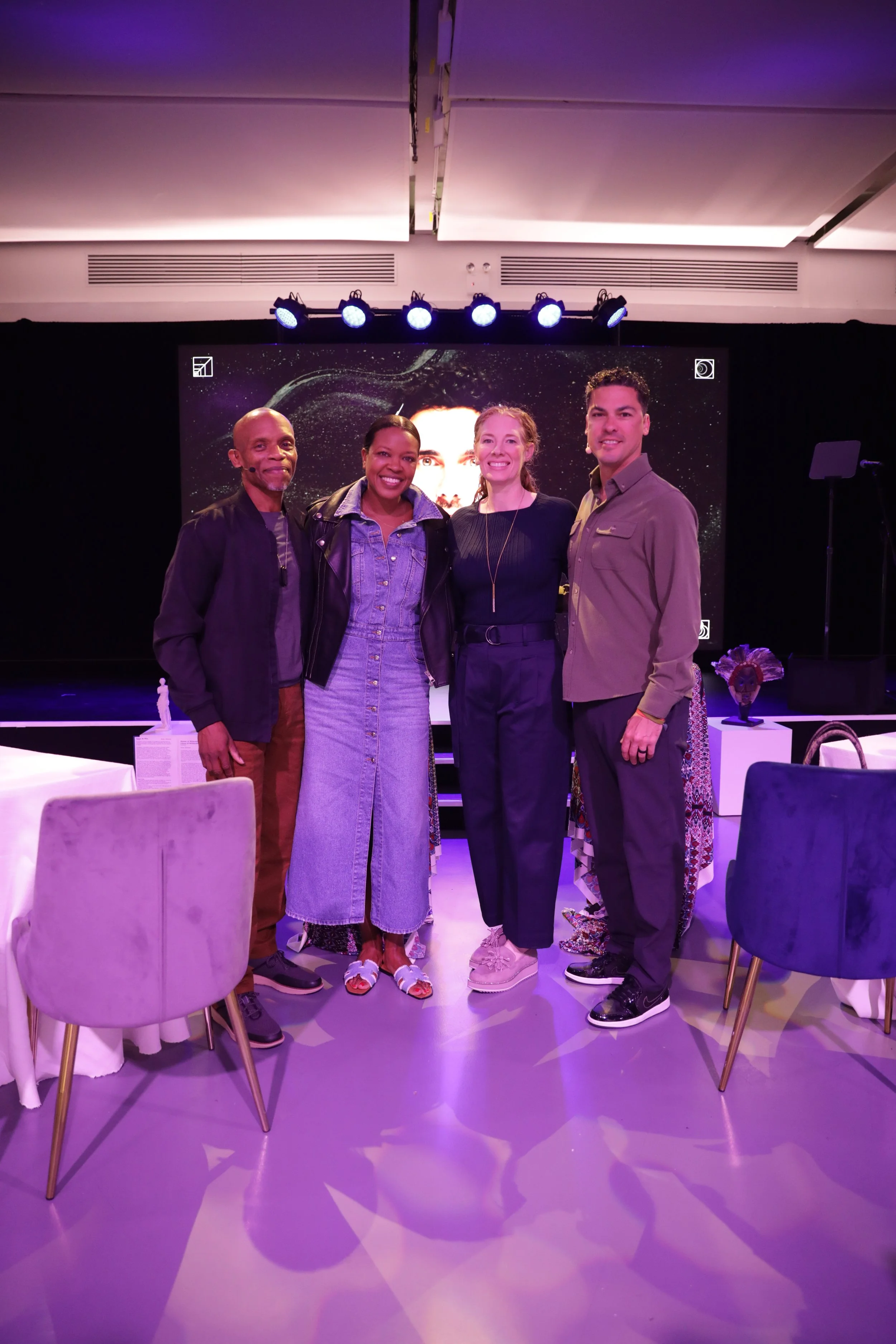 Reggie Butler (Performance Paradigm), Ann Marie Bogle (Google), Kristan Bush (Performance Paradigm) Michael Munoz (Google) 