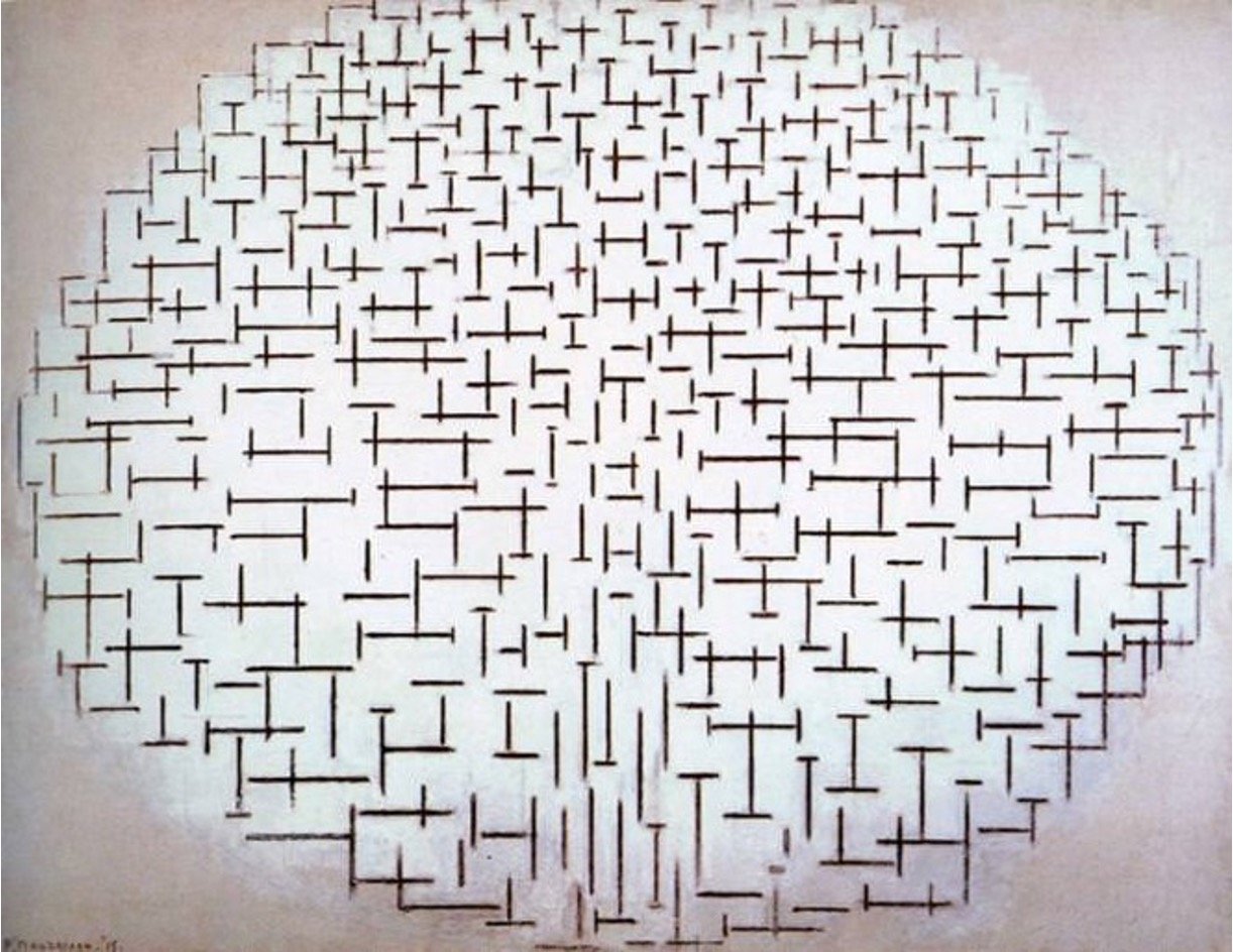 Composition No. 10 Pier and Ocean
Piet Mondrian
1915
