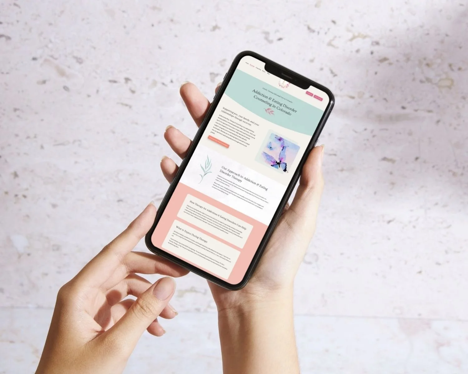 Therapy Specialty Web Page