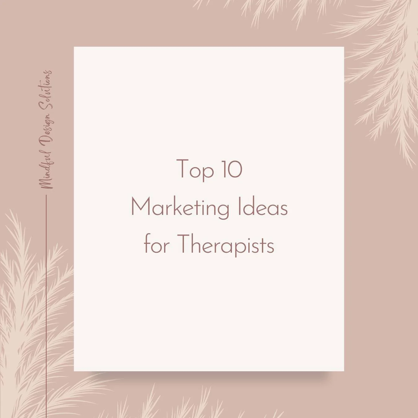 Looking for practical marketing tips to grow your practice? Check out my latest blog post (link in bio).
.
.
.
.
#TherapistMarketing #PracticeGrowth #MarketingForTherapists #MindfulDesign #WellnessWebsites