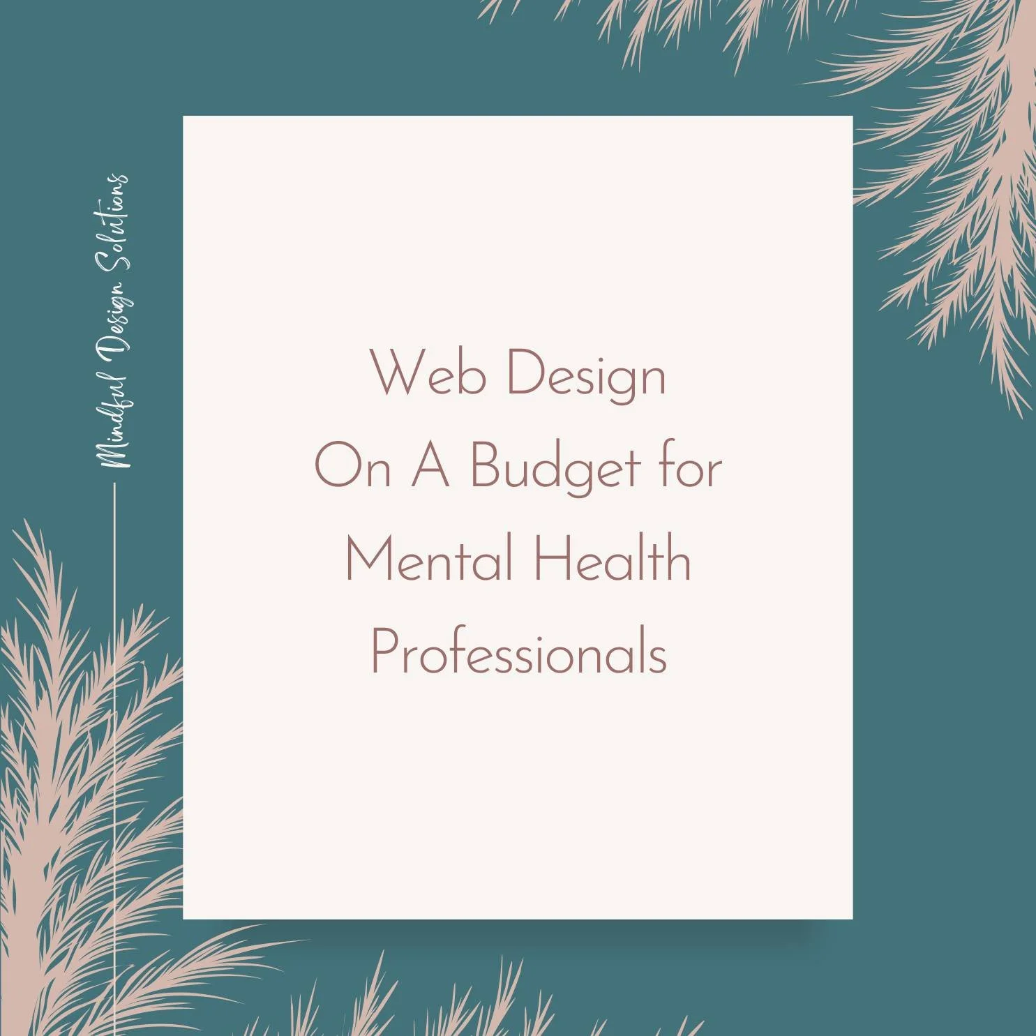 New on the blog this week: Web Design On A Budget for Mental Health Professionals

https://mindfuldesignsolutions.com/web-design-blog/websites-on-a-budget