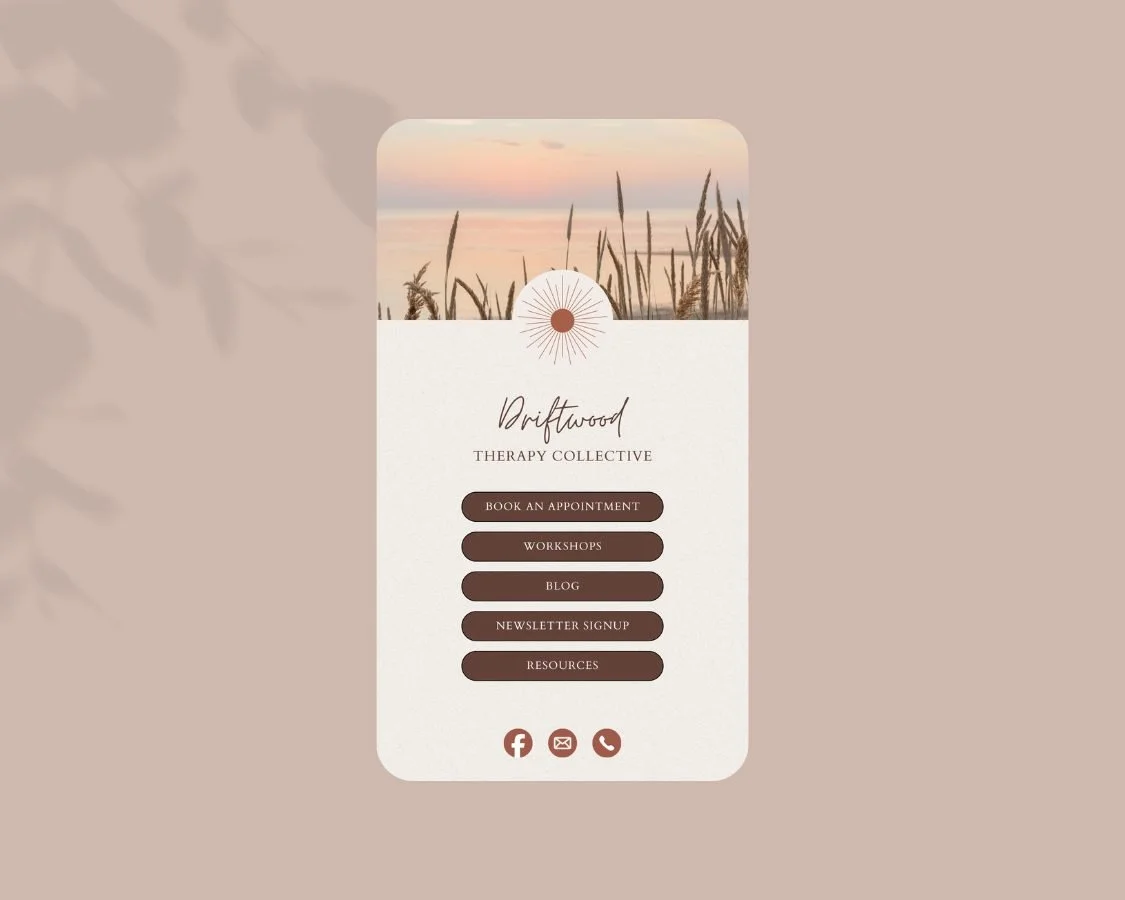 Still using Linktree? Here&rsquo;s when it makes sense &mdash; and when it might be holding your therapy website back... (🔗in bio).
.
.
.
.
#LinkInBio #SocialMediaLinks #WebsitesForTherapists #MindfulDesign #SEOforTherapists