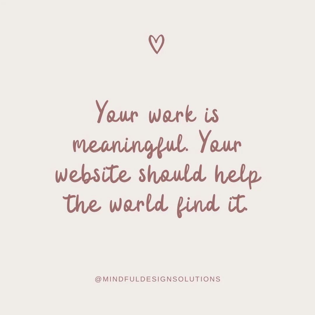 If your site isn&rsquo;t showing up when potential clients search for therapists or wellness professionals in your area, it might just need a little SEO love.
.
.
.
.
#SEOforTherapists #WellnessWebsites #MindfulDesign #GoogleSearchConsole