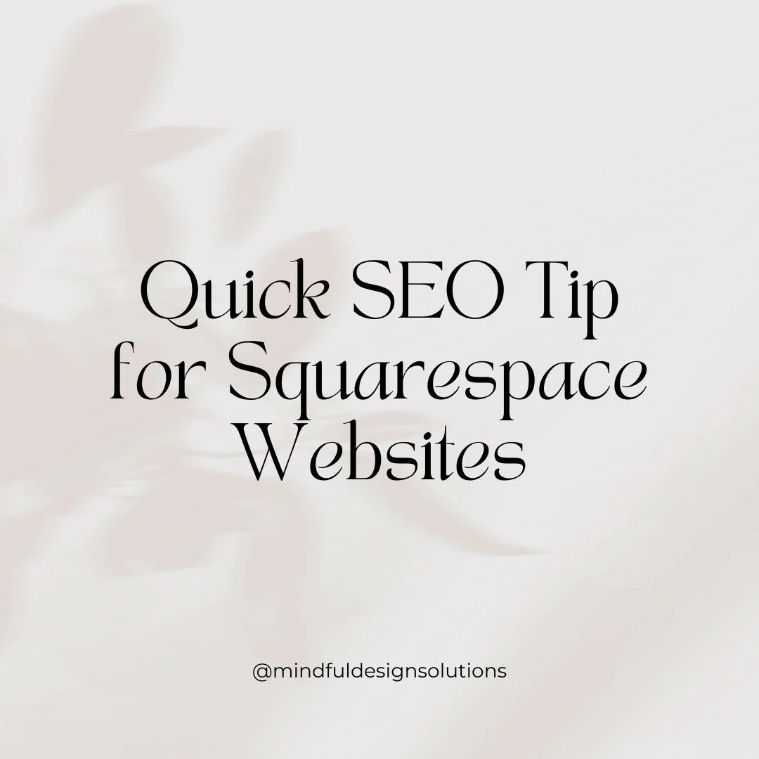 After you connect Google Search Console to your website, don&rsquo;t forget to submit your sitemap! 

Squarespace creates one automatically for you. All you have to do is point Google to it. It helps search engines find every page on your site, not j