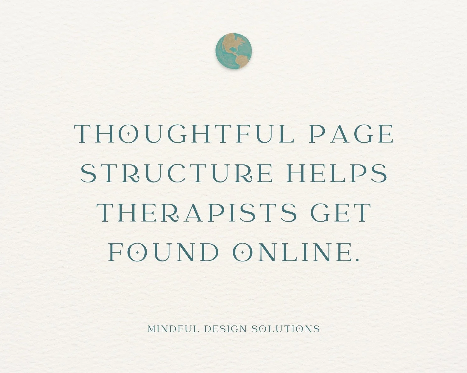 Many therapists come to me feeling frustrated because their website isn&rsquo;t showing up in search results or helping potential clients take the next step.

Often, the issue isn&rsquo;t just the design itself. It&rsquo;s the strategy behind how the