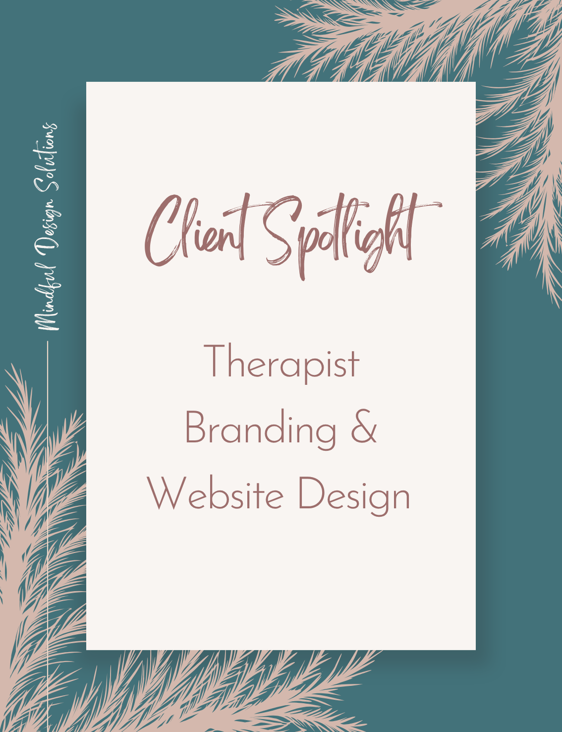 Client Spotlight: Therapist Branding &amp; Website Design