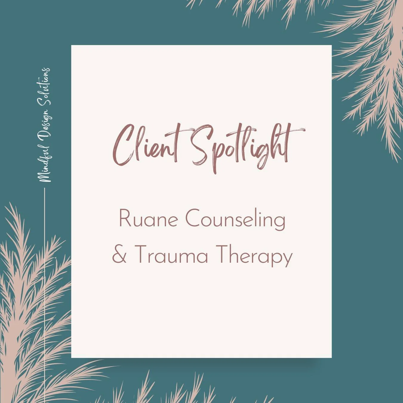 New on the blog: a look inside Shannon Ruane's therapist branding and website project, from a soothing new logo to a four page Squarespace site built to help the right clients find her. Read the full story at the link in my bio.
.
.
.
.
#TherapistBra