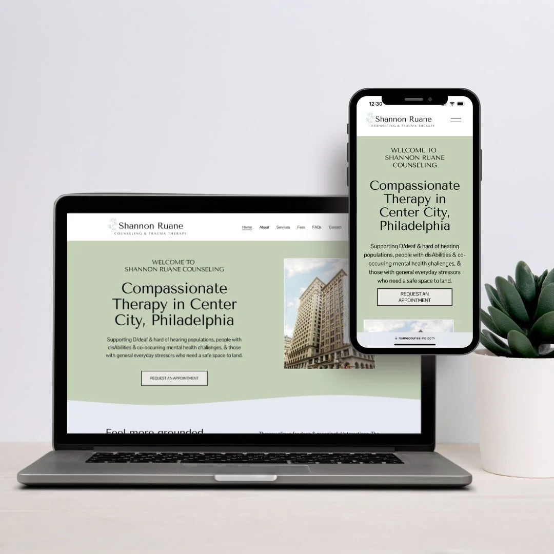 A calm website builds a calm first impression. 

Give your clients that feeling before they even walk through your door.

Link in bio for more.
.
.
.
.
#TherapistBranding #WebDesignForTherapists #TherapistWebsites #PrivatePracticeWebsites #TherapistM