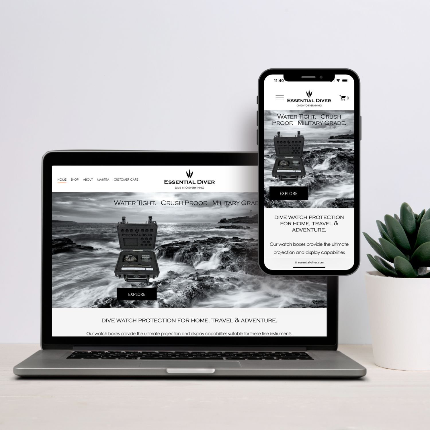 Essential Diver Website