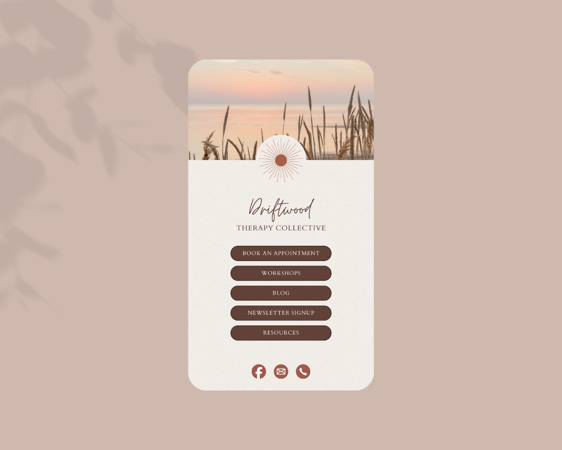 How to Create a Link In Bio Page for Your Therapy Website