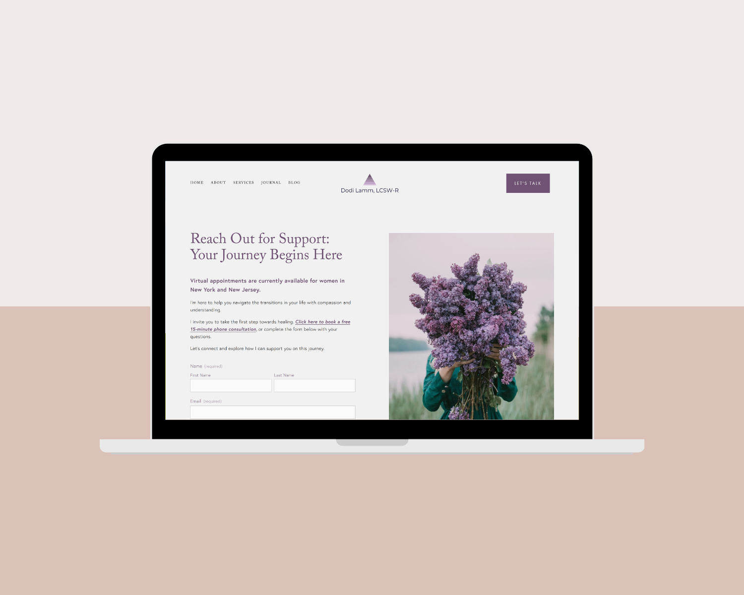 Contact Pages for Therapy Websites