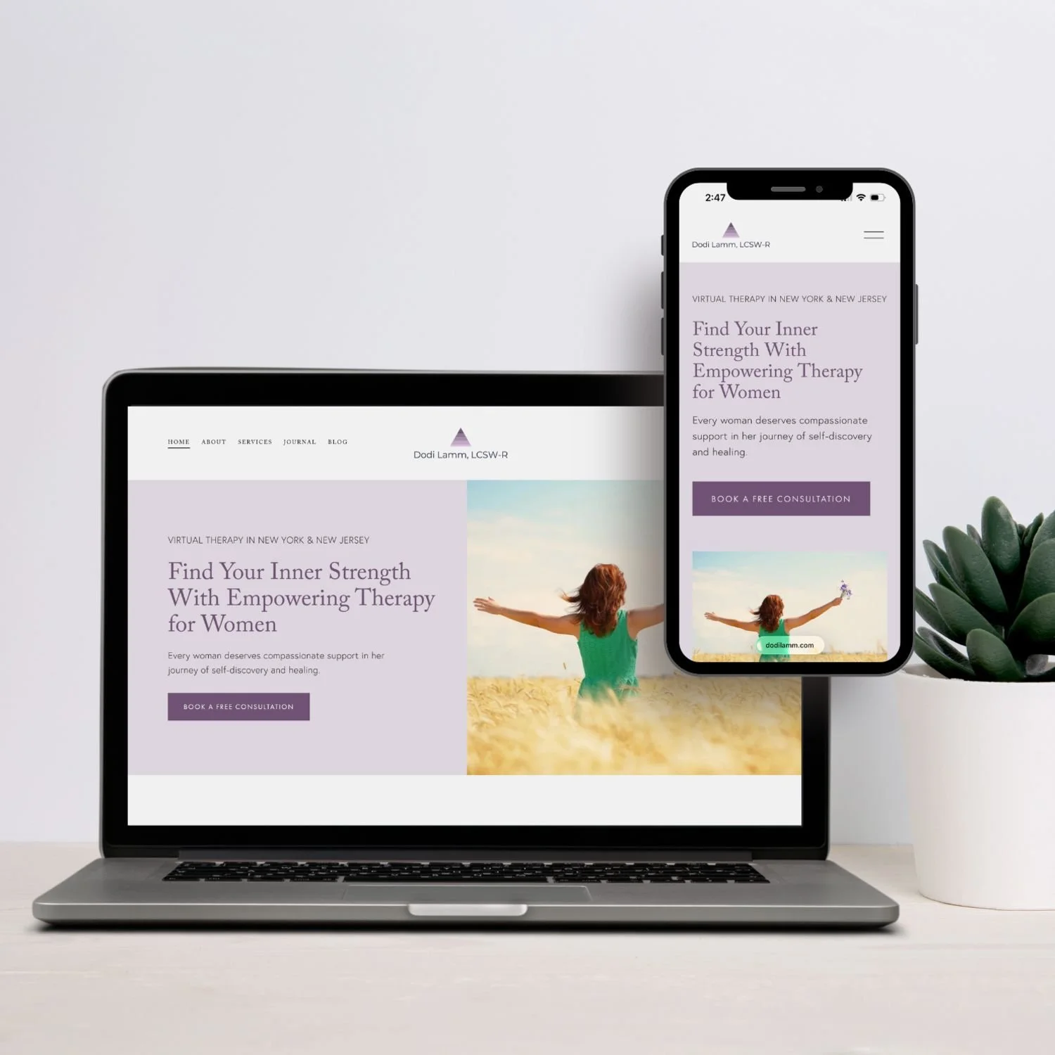 Dodi Lamm Private Practice Website