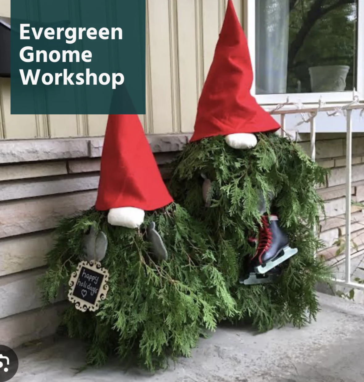Evergreen Gnome Workshop Dec 5