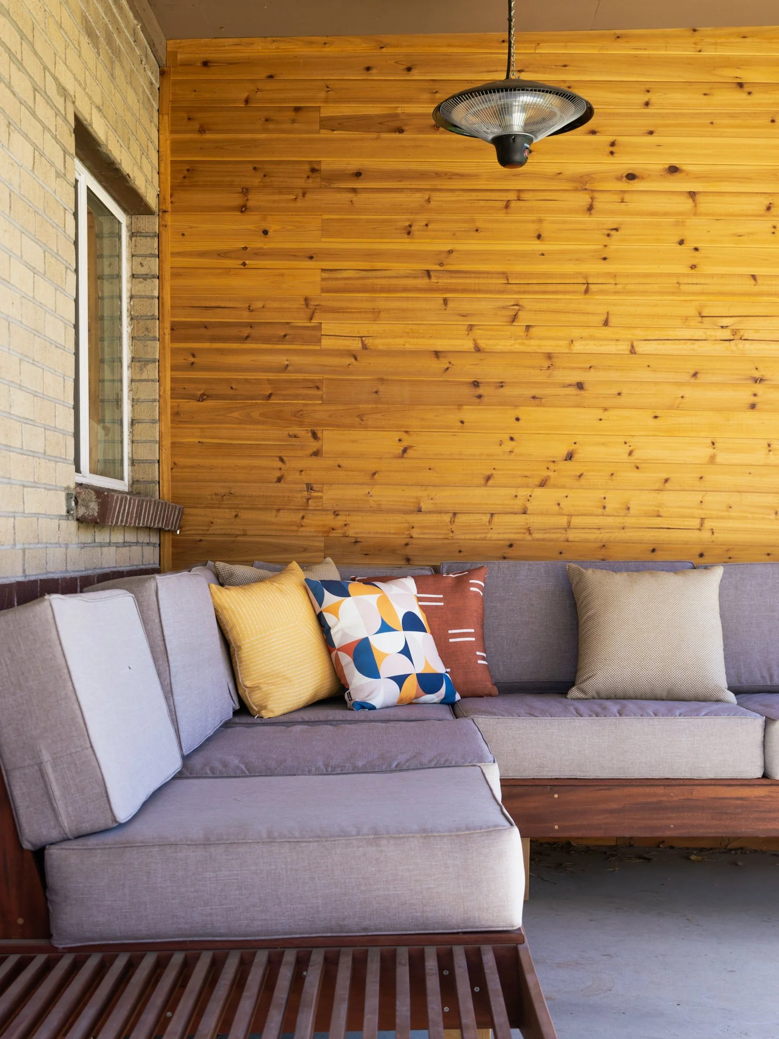 Fresh Air Living Room Outdoor Sectional Sofa Custom Furniture — Panel