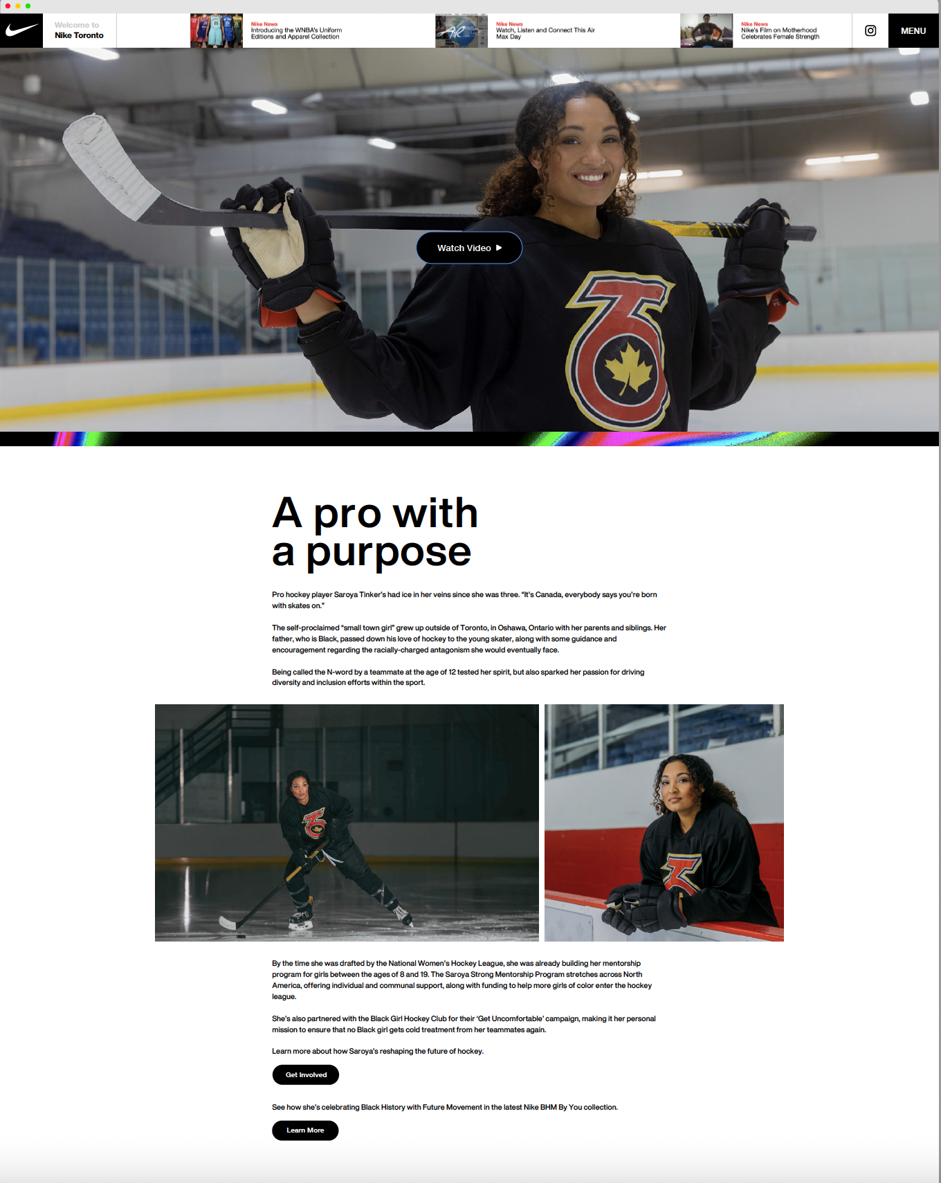 Nike Toronto ft Saroya Tinker 