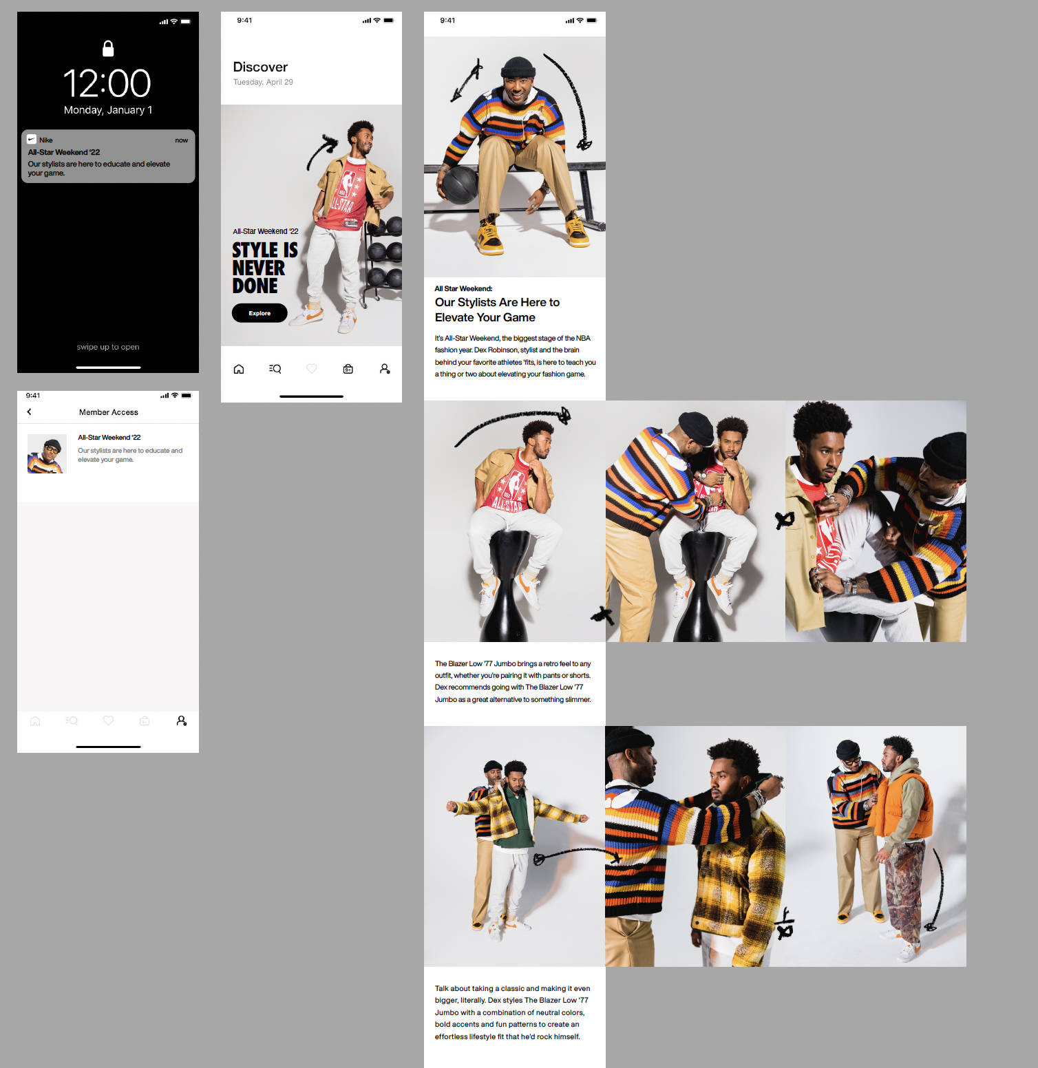 Nike Men's App Thread