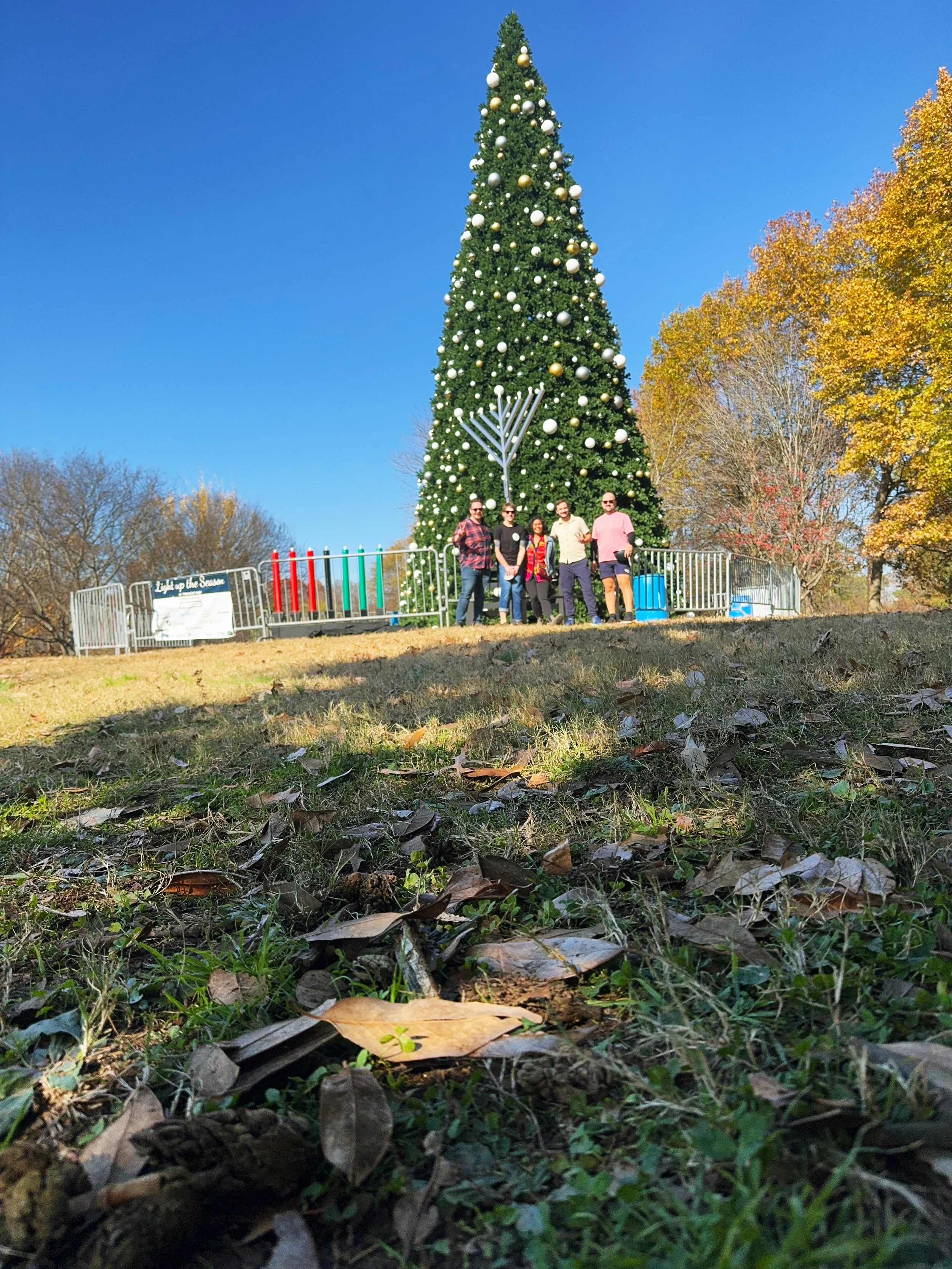 MWR ATL's Christmas Tree Pop-Up Ride