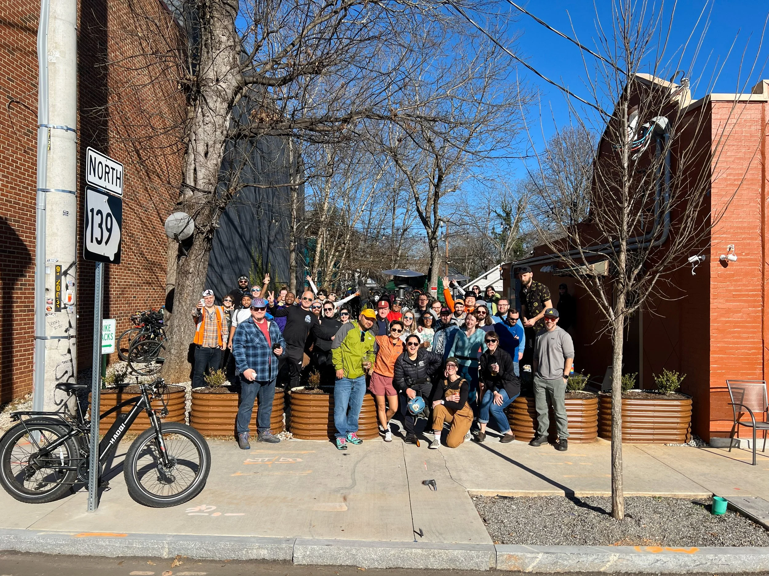 MWR ATL's New Year's Ride: Estoria to the Westwood